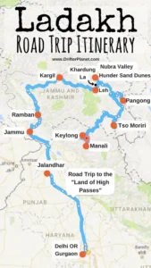 ladakh itinerary